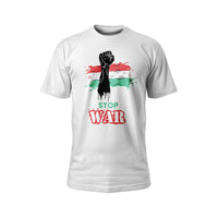 Stop War Graphic T-Shirt | Bold Activist Tee | Unisex Cotton T-Shirt