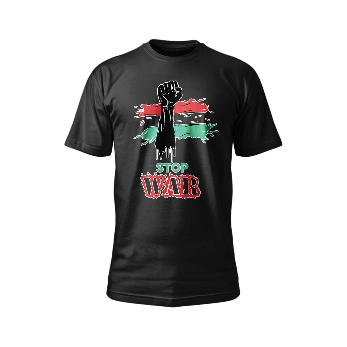 Stop War Graphic T-Shirt | Bold Activist Tee | Unisex Cotton T-Shirt