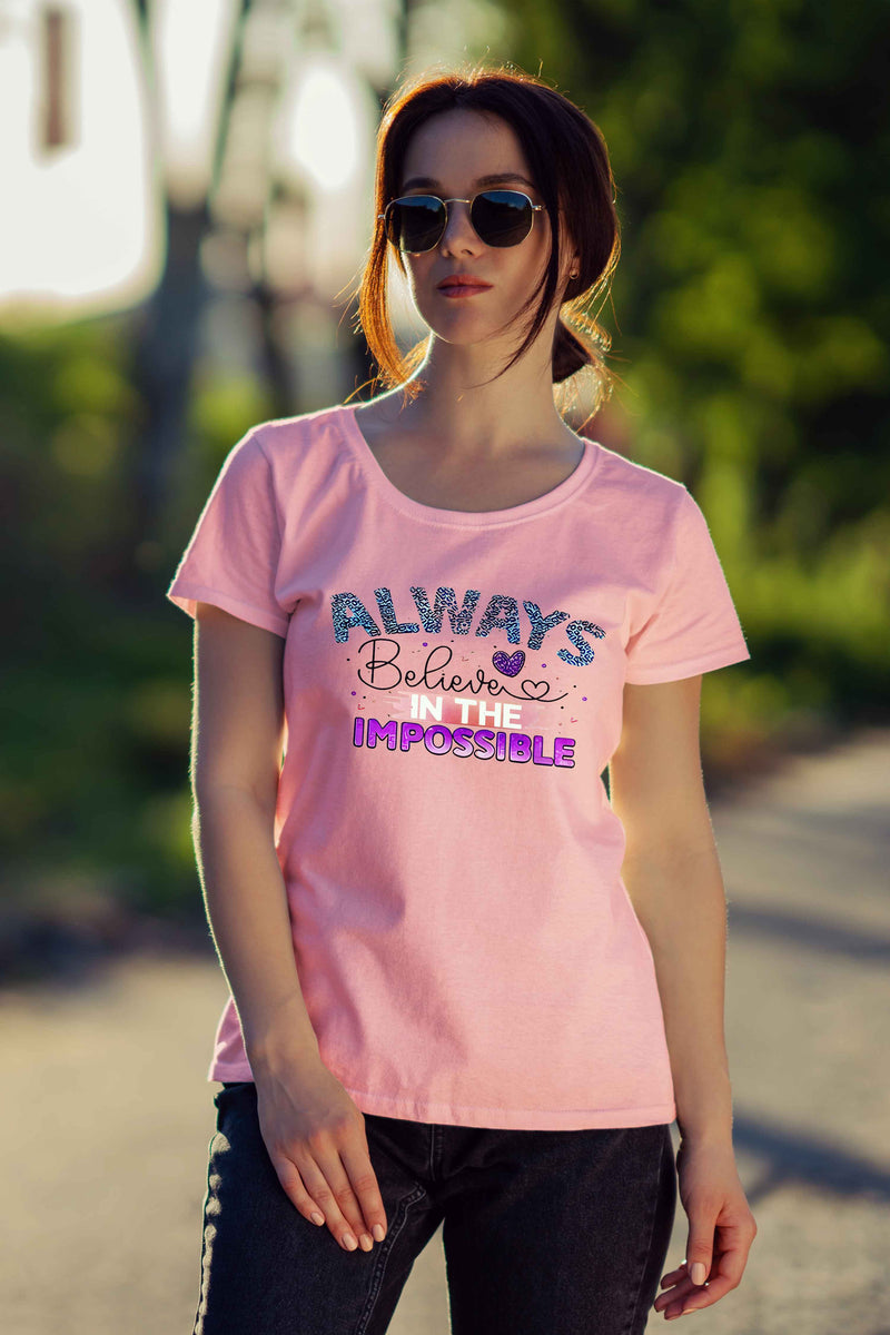 Always Believe in the Impossible: Inspirational T-Shirt Design - urban360