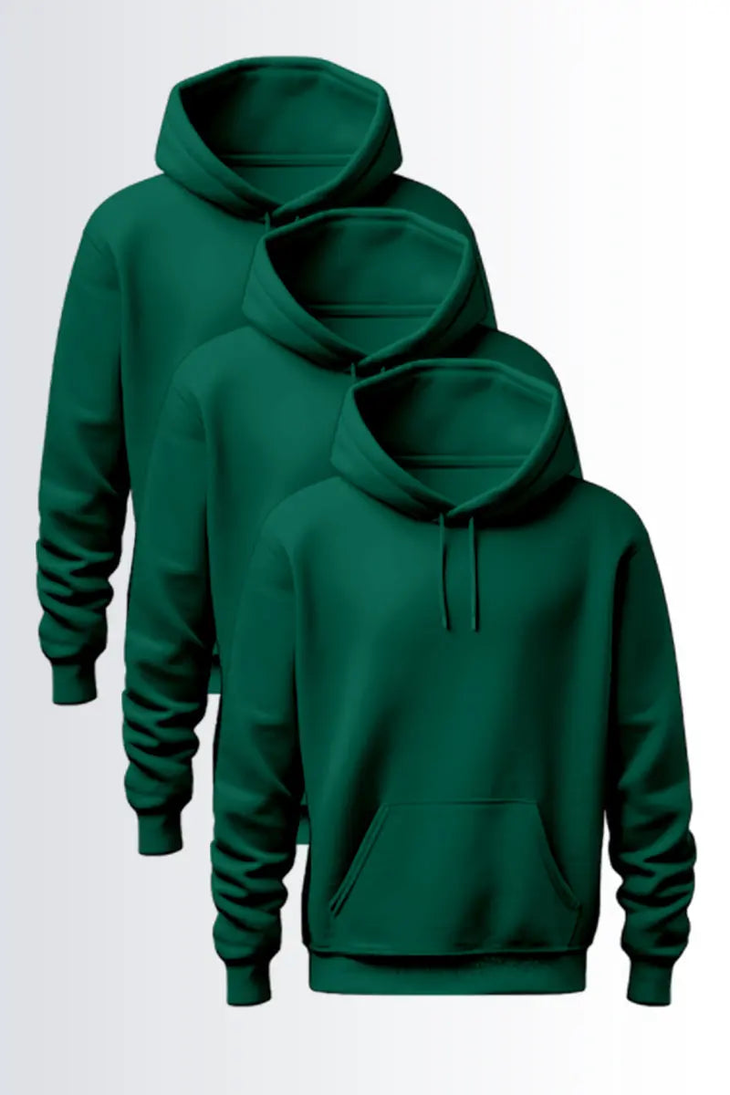 3 Pc -Warm Winter Hoodie pack of 3 My Store